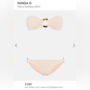 Hunza G Gloria Bikini